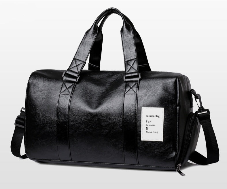 Unisex Short Trip Travel Duffel & Gym Bag - Description Image 8
