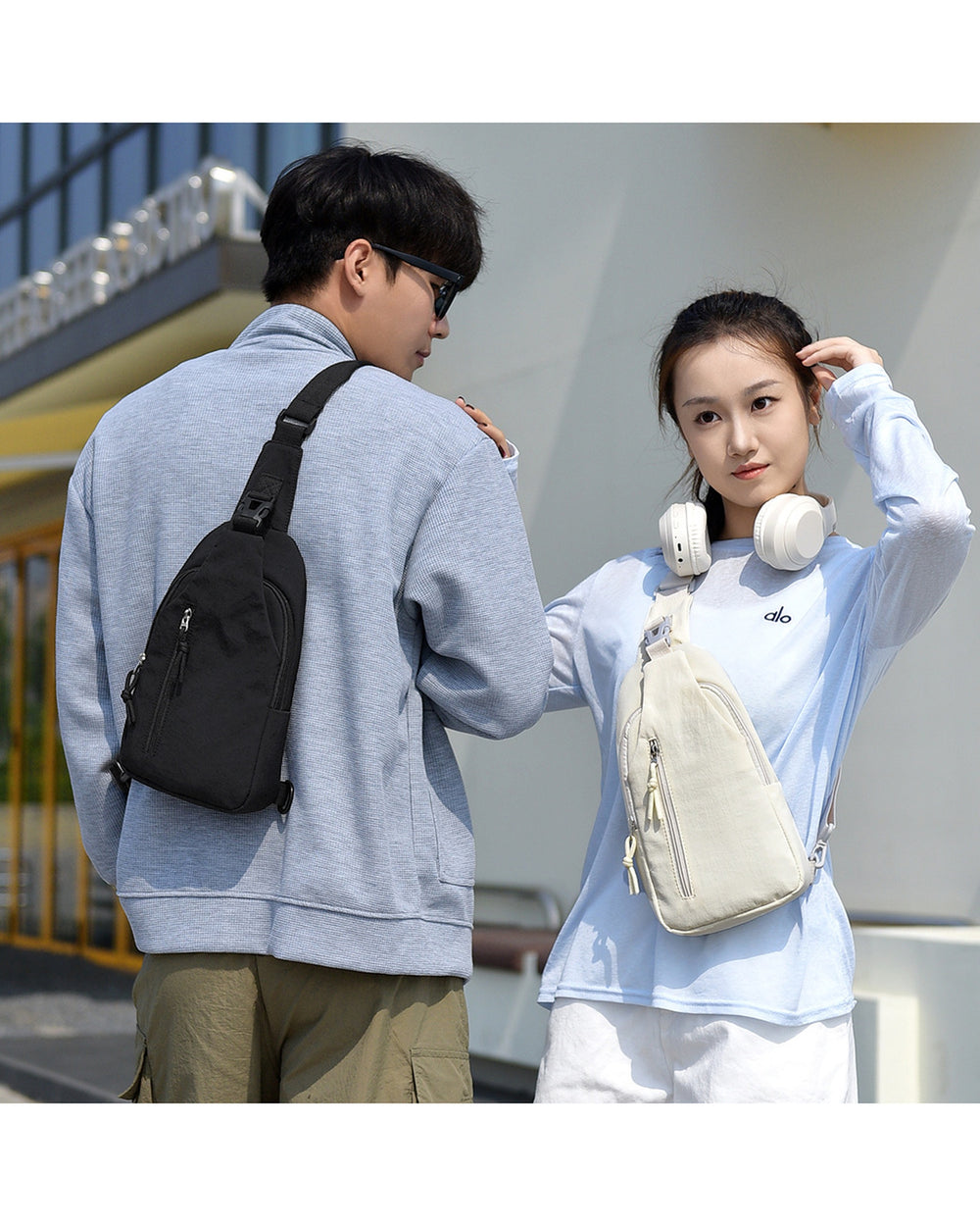 Unisex Splash-Proof Crossbody Chest Bag - Product Image 8