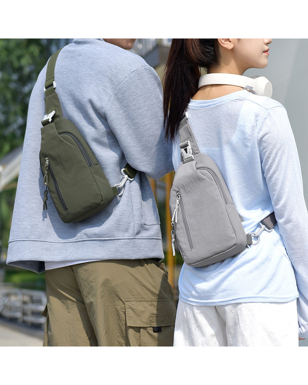 Unisex Splash-Proof Crossbody Chest Bag - Product Image 9
