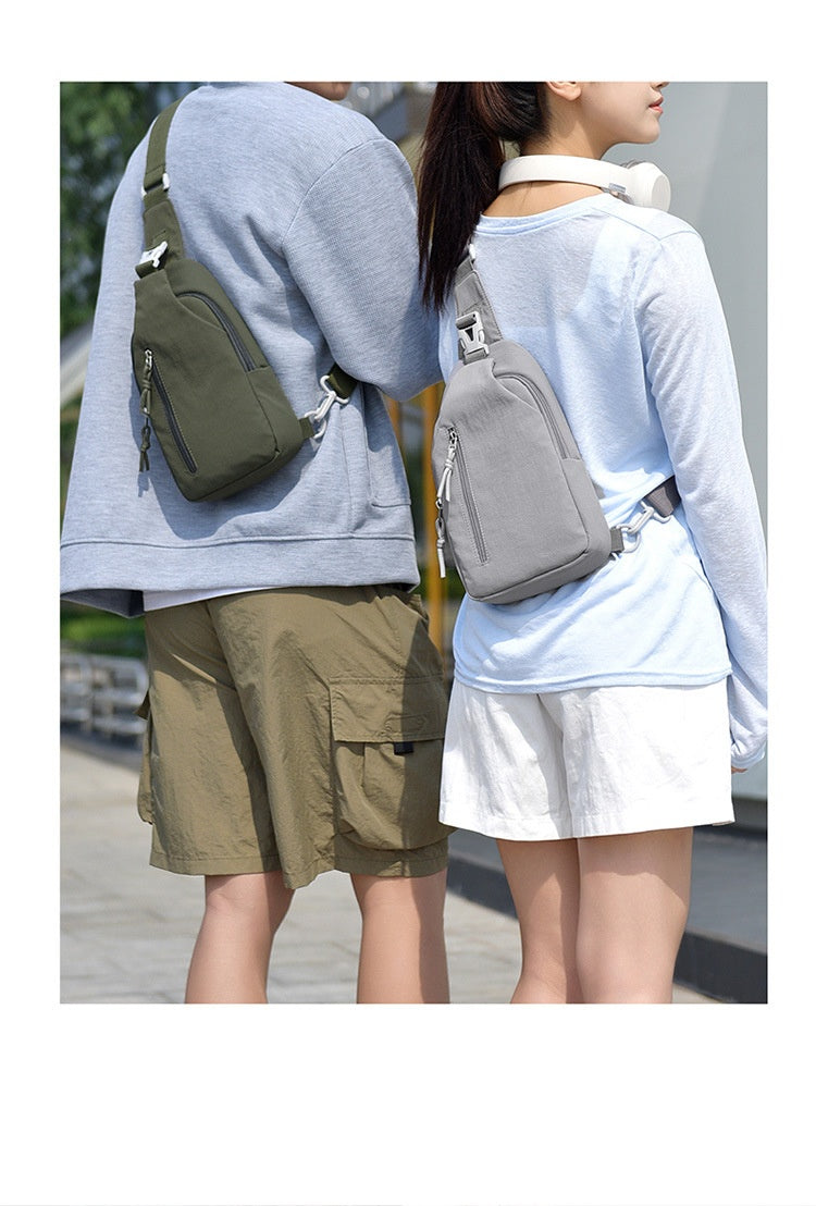 Unisex Splash-Proof Crossbody Chest Bag - Description Image 12