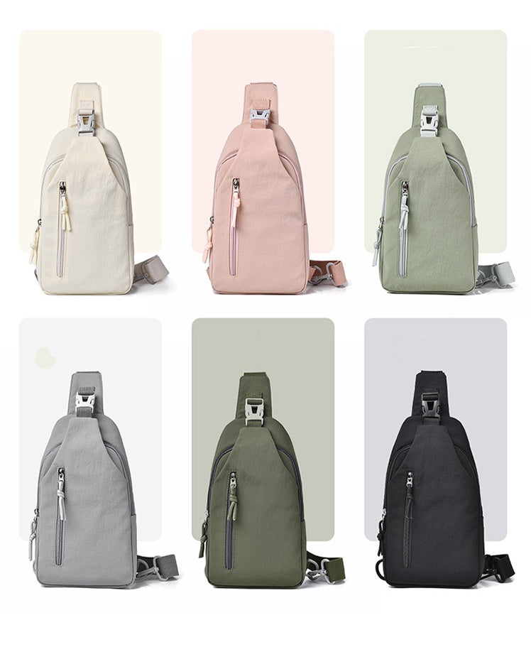 Unisex Splash-Proof Crossbody Chest Bag - Description Image 2